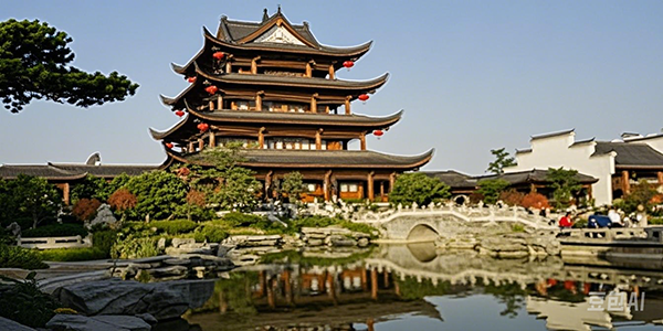 岳麓山全景